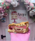 Cherry Bakewell cookie pie