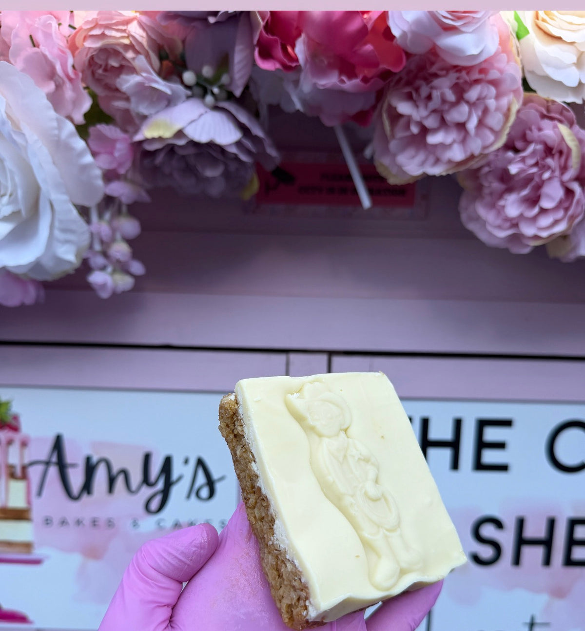 Milkybar Flapjack